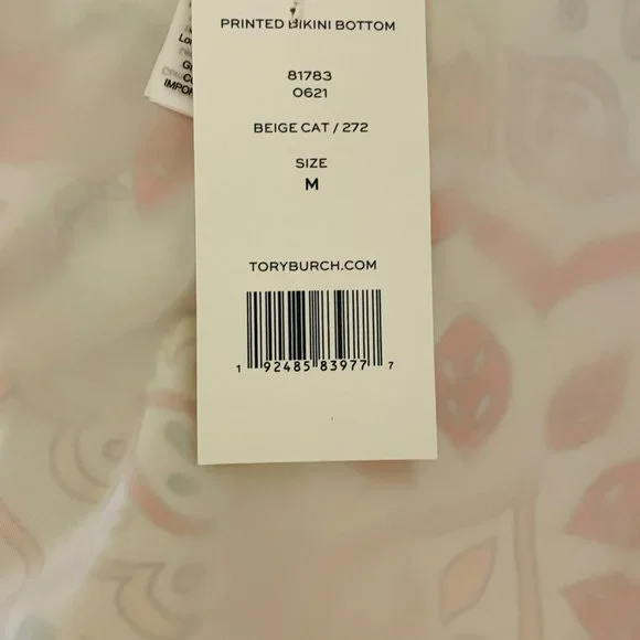 Tory Burch floral print underwire bikini top and brief bikini bottom - Picture 9 of 9